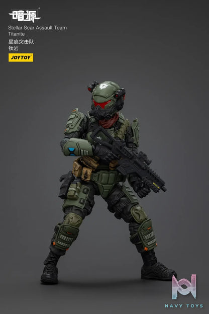 JOYTOY – Stellar Scar Assault Team Gravelgold & Darksilicon & Titanite & Firesulfur & Ghostmanganese JT01871 JT01888 JT01895 JT01901 JT01918 (Licensed)