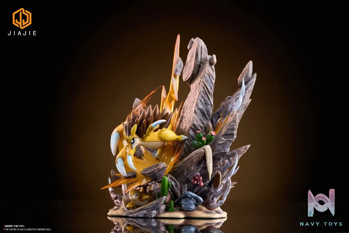 Sandslash resin statue JIAJIE studio anime figure