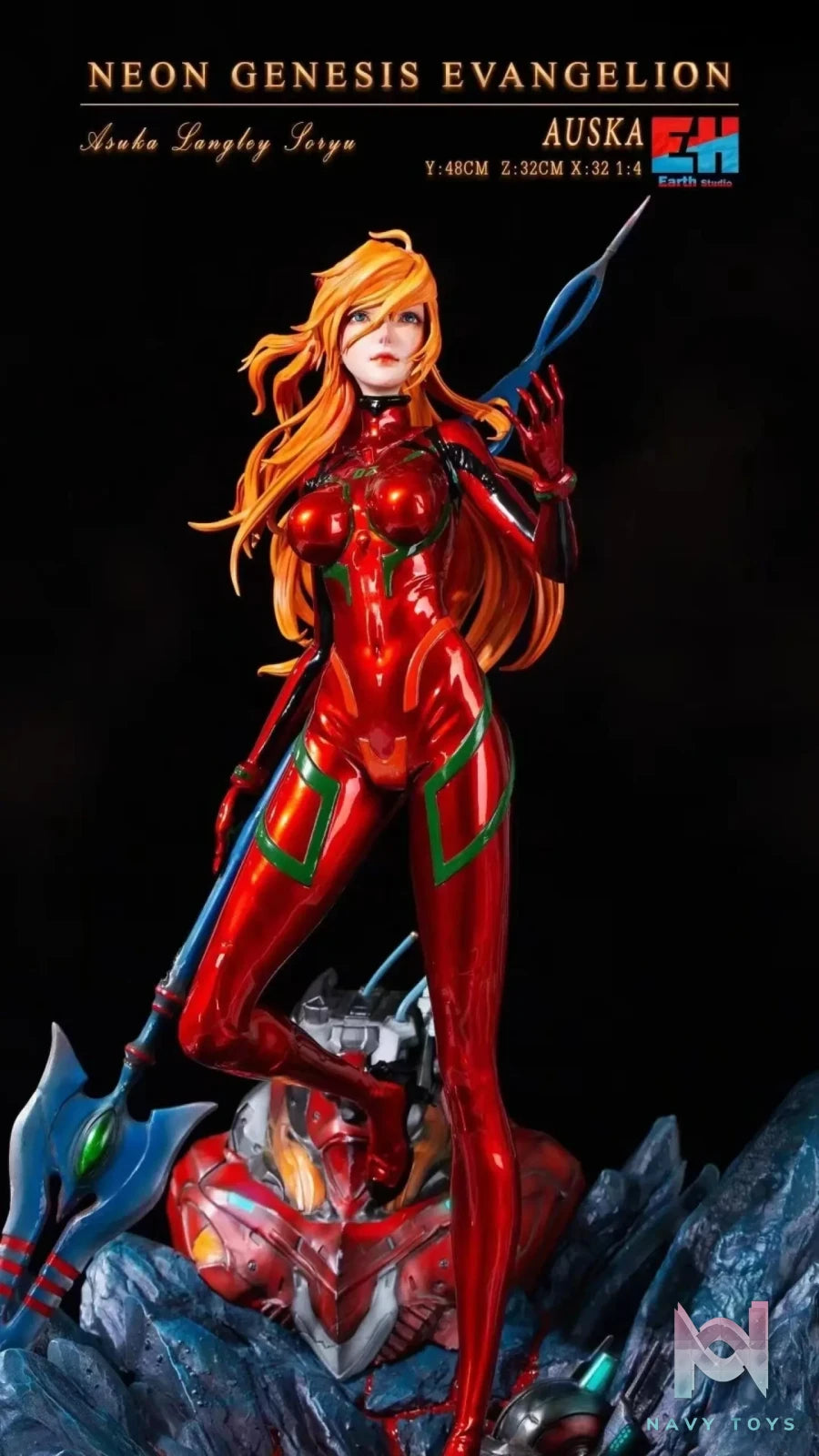 EARTH Studio – Neon Genesis Evangelion Battle Soryu Asuka Langley