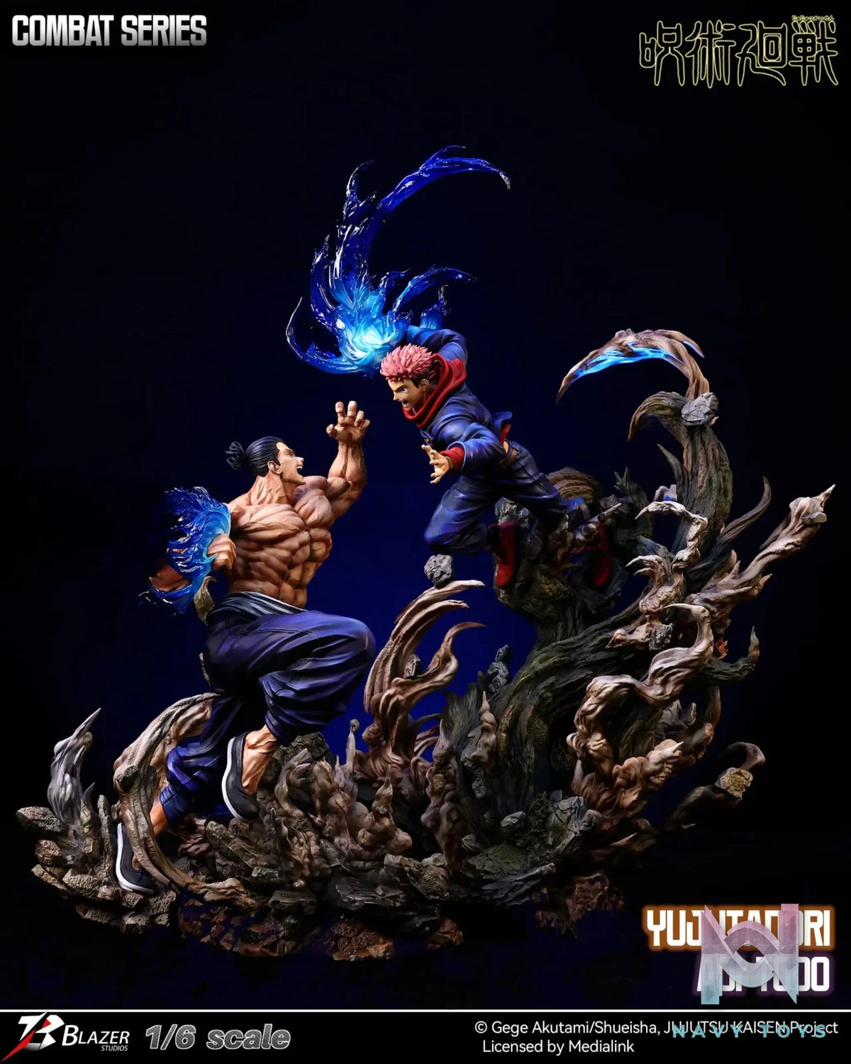 Blazer Studio – Jujutsu Kaisen Yuji Itadori X Aoi Todo 1/6 Scale Statue (Licensed)