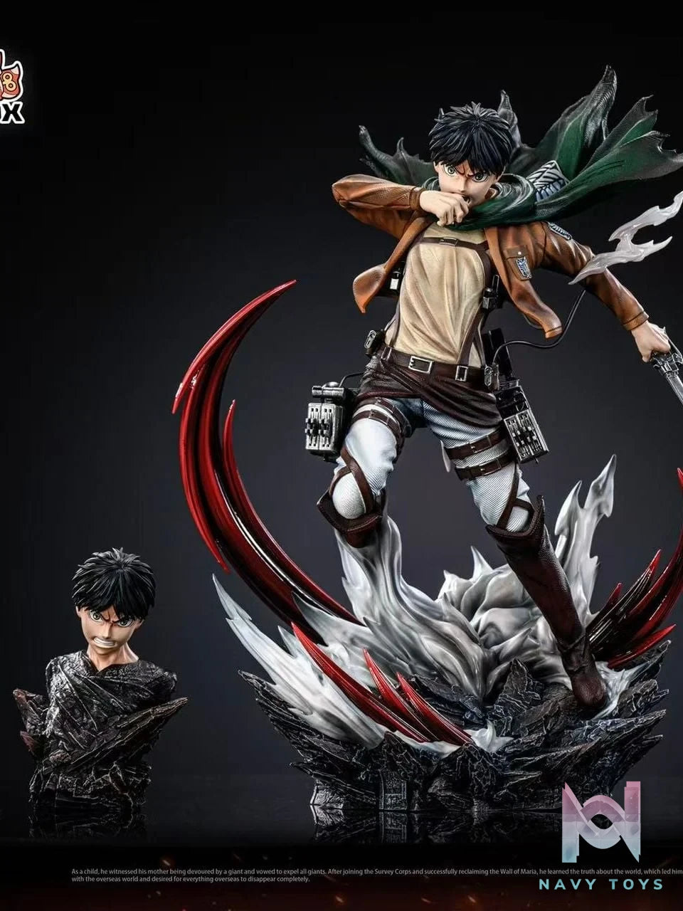Eren - Attack On Titan - FOX Studio x KY Studio resin statue FOX Studio x KY Studio anime figure