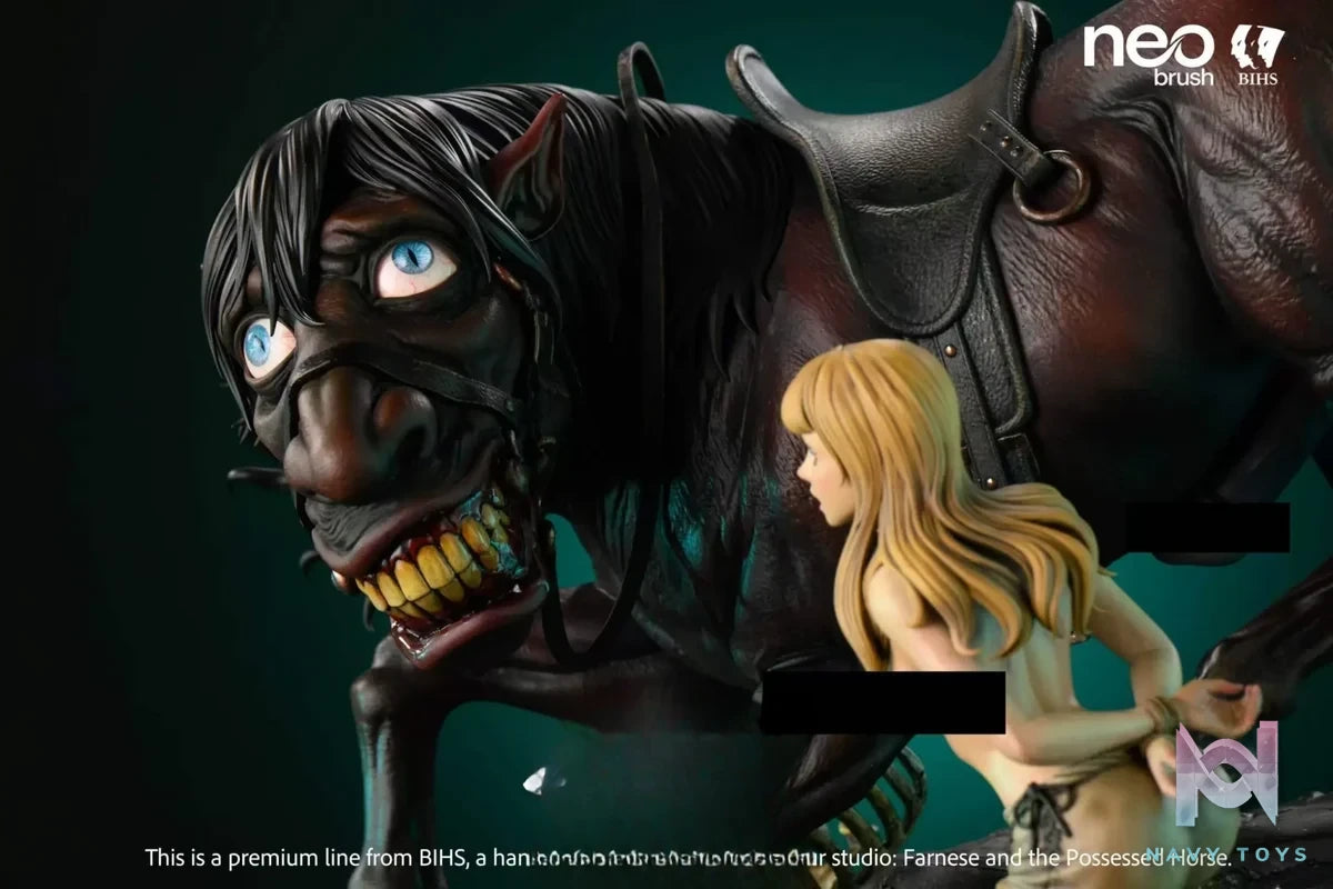 Farnese and the Evil Spirit Possessed Horse - Berserk - BIHS Studio resin statue Navy Toys anime figure