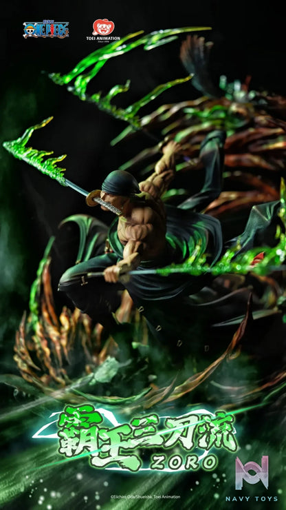 Toei Animation Studio & Light Year Studio – One Piece Roronoa Zoro Overlord Three Sword Style (Licensed)
