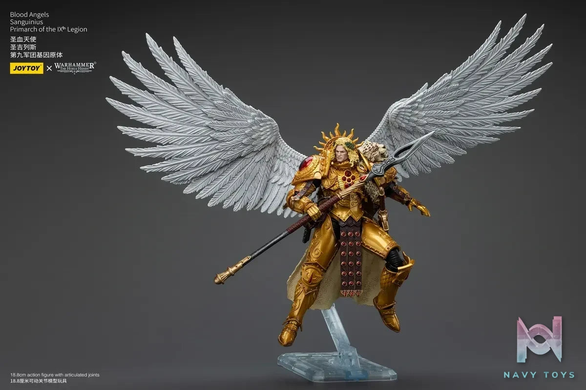 JOYTOY Studio – Warhammer ‘The HorusHeresy’ Blood Angels Sanguinius Primarch of the lXth Legion JT00218 (Licensed)
