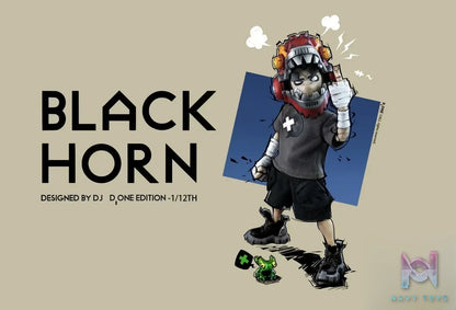 D ONE Studio – Black Horn Doll 1/12 The Year of The Loong (Licensed)