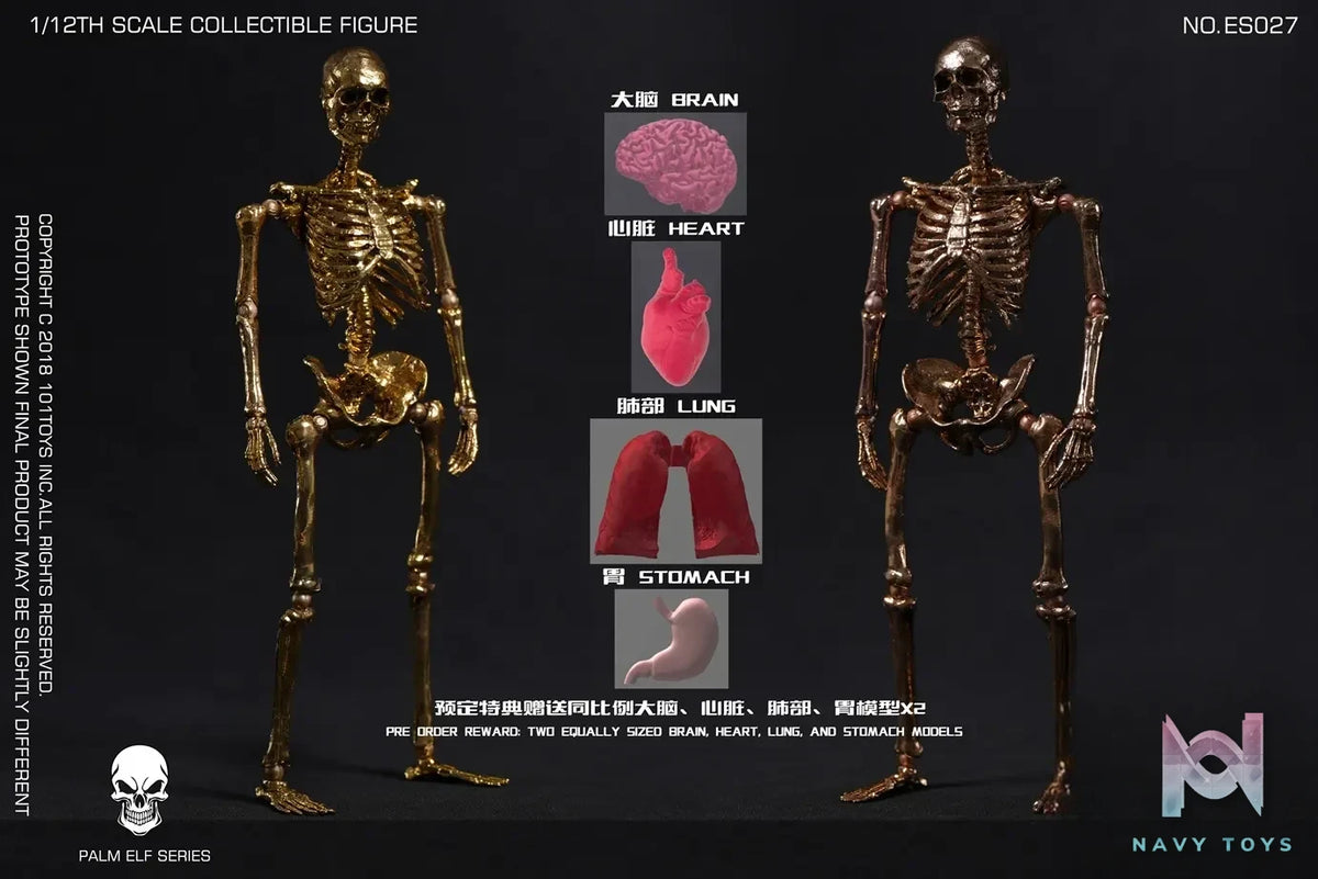 101TOYS – 1/12 PALM ELF SERIES SKELETON FRAME BOBY Limited Edition NO.ES025 NO.ES026 NO.ES027 (Licensed)