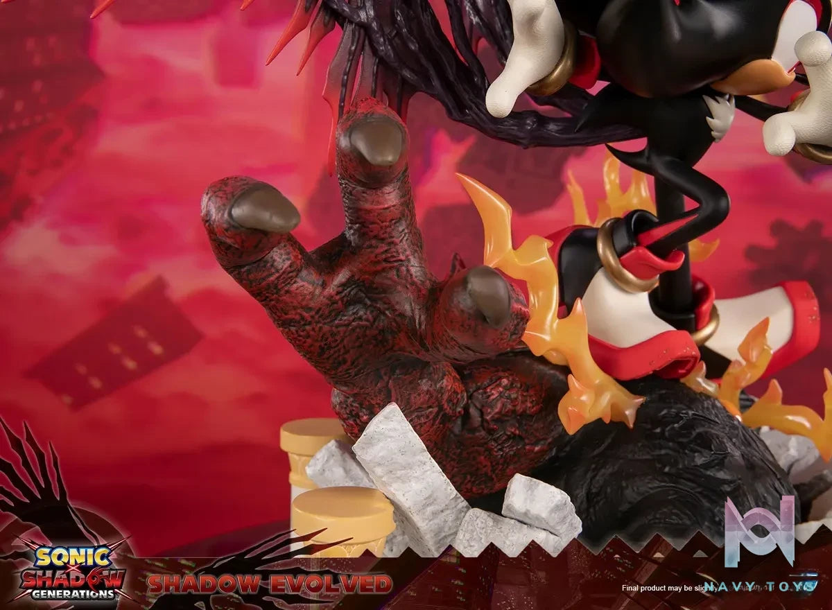 First 4 Figures Studio – Resin Collectible Sonic & Shadow Generations Shadow Evolved (Licensed)