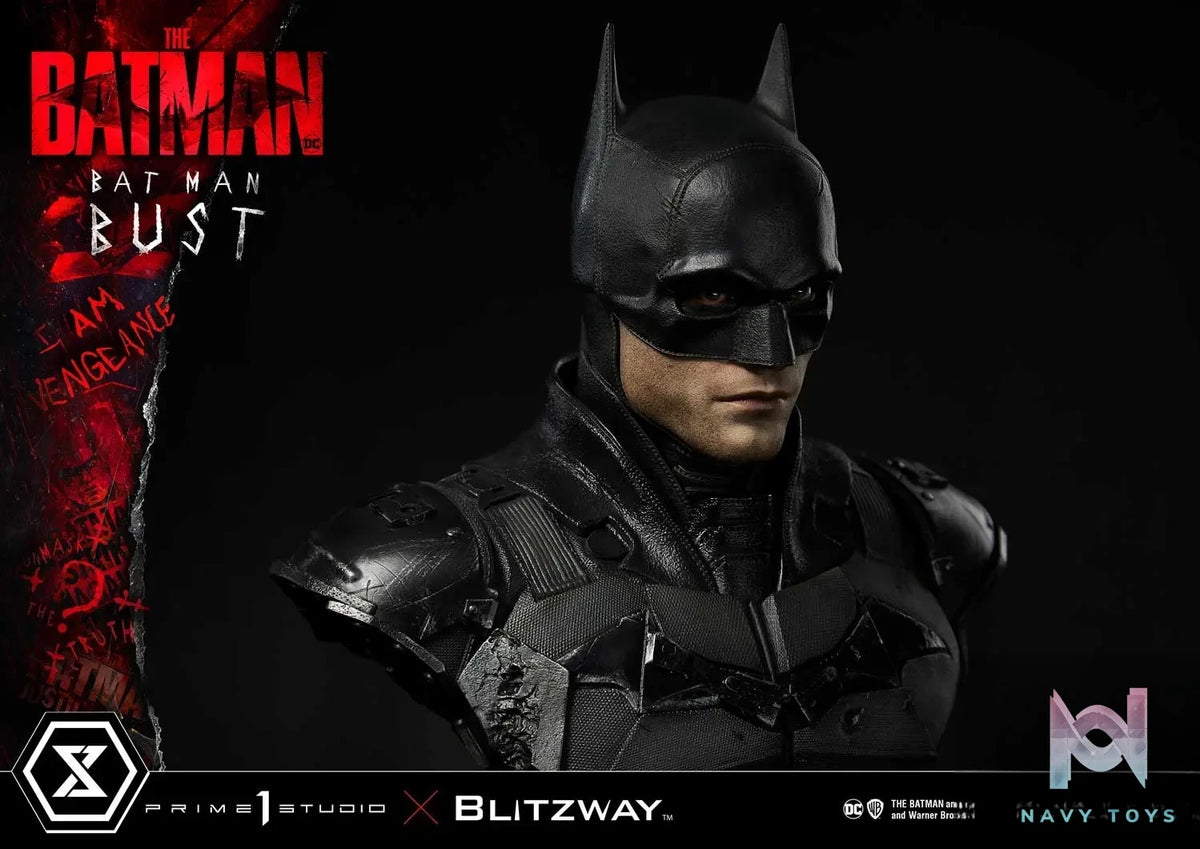 Prime 1 Studio – Premium Bust The Batman (Film) The Batman PBDC-09 PBDC-10 (Licensed)