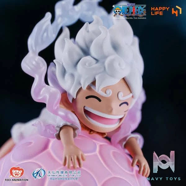 Luffy Nika Night Lamp resin statue Happy Life Studio anime figure
