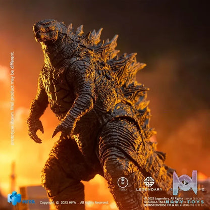 HIYA Studio – Exquisite Basic Series None Scale 7 Inch GODZILLA VS KONG Godzilla Action Figure (Updated Version) EBG0061
