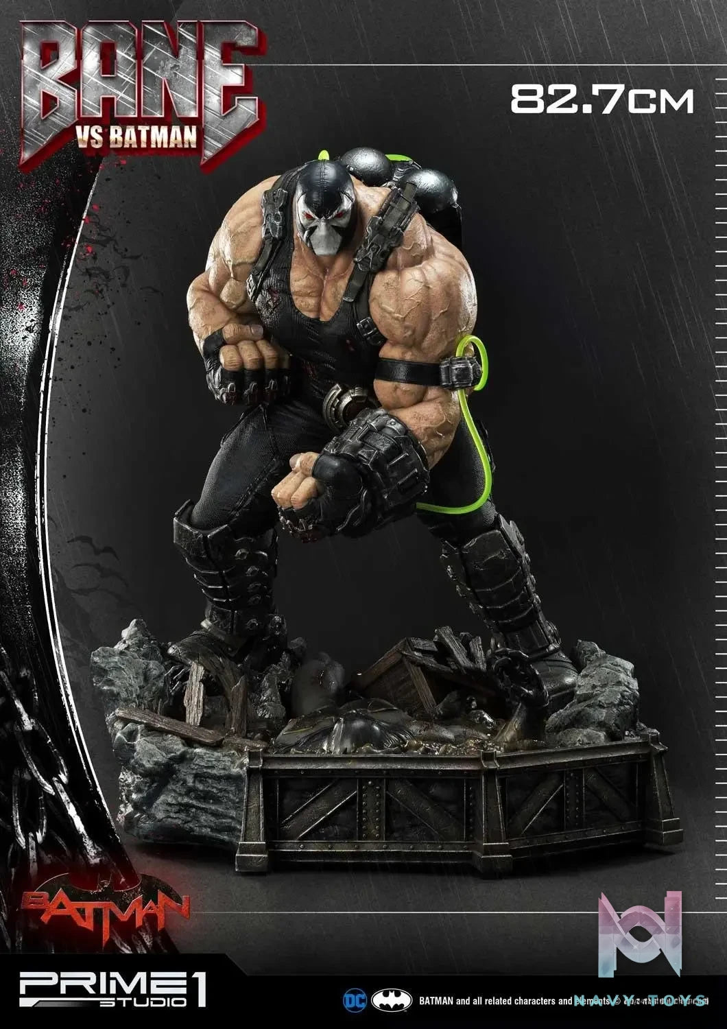 Prime 1 Studio – Ultimate Museum Masterline Batman (Comics) Bane Versus Batman UMMDC-02 UMMDC-02EX (Licensed)