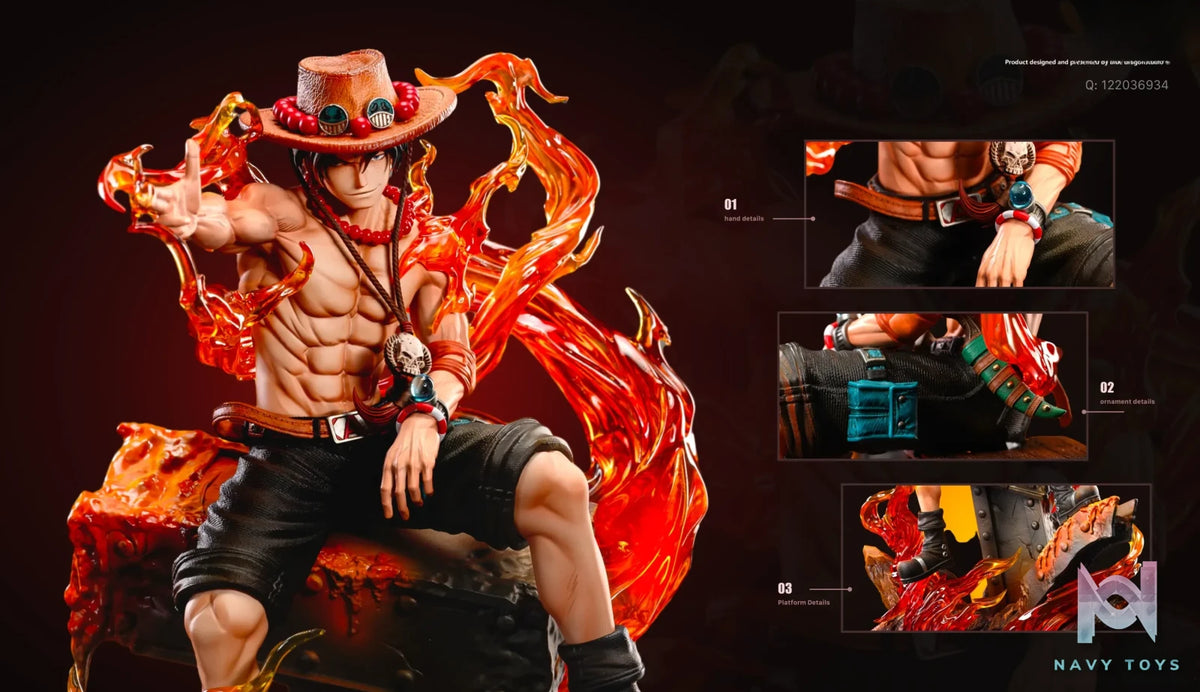 ML Studio – One Piece 001 Musket Portgas·D· Ace