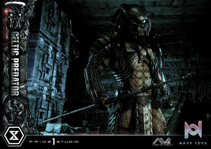 Prime 1 Studio Museum Masterline Alien vs. Predator Celtic Predator MMPR-05 MMPR-05S