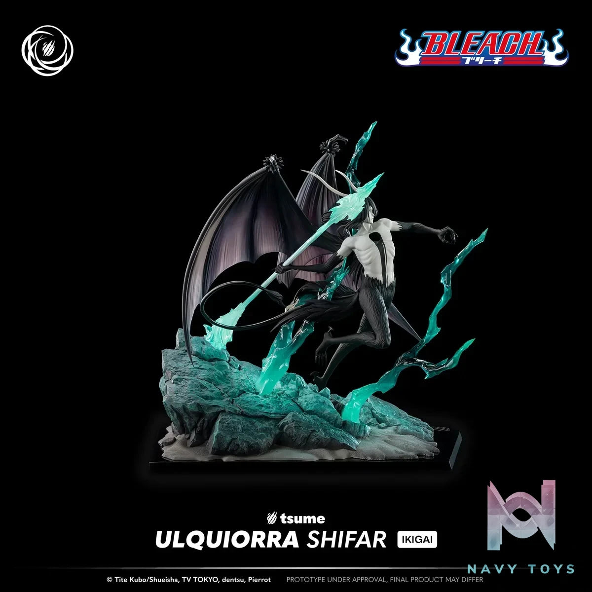 Tsume Studio - Bleach ULQUIORRA SHIFAR IKIGAI (Licensed) resin statue Navy Toys anime figure