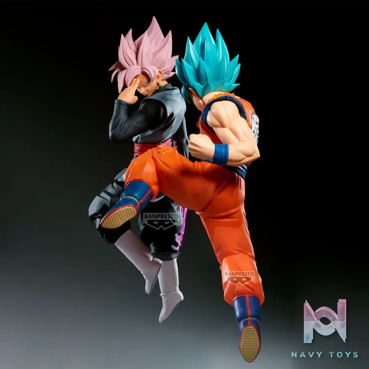 BANPRESTO – Dragon Ball Super MATCH MAKERS Son Goku VS Goku Black – Super Saiyan Rose (Licensed)