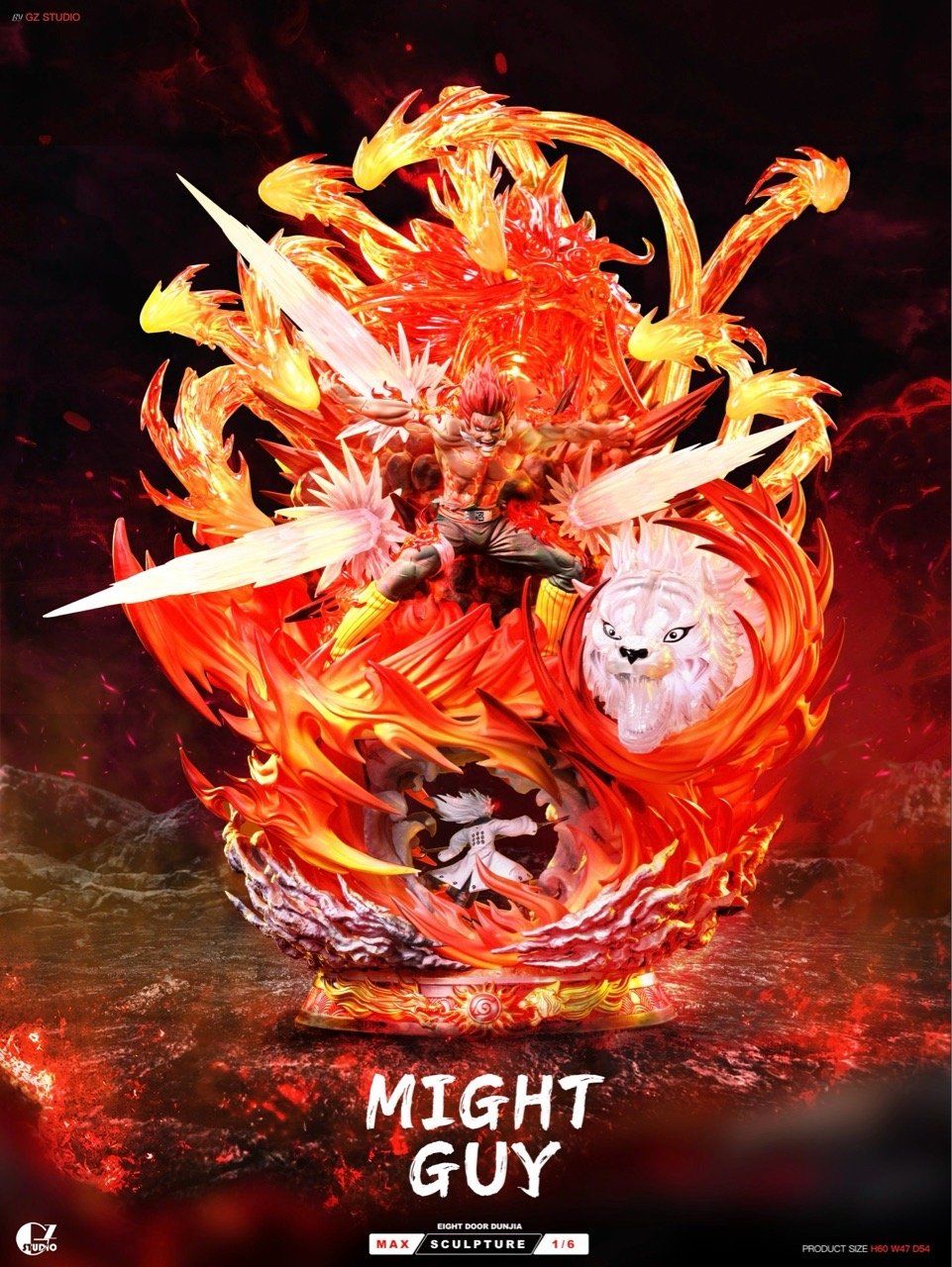 Might Guy - Naruto - GZ Studio resin statue gz studio anime figure