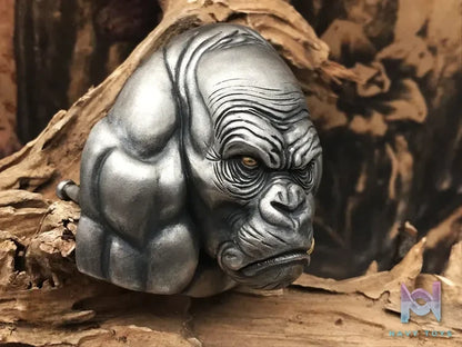 Shou Jiang Studio – Custom Original Design King Kong Men’s Belt Buckle Original
