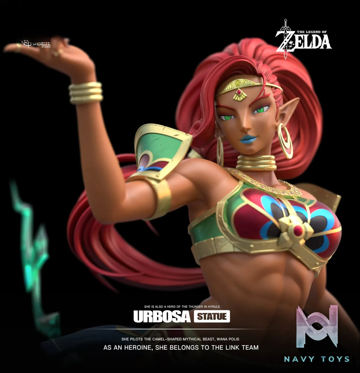 Third Eye Studio – Urbosa Four Champion #4 The Legend of Zelda