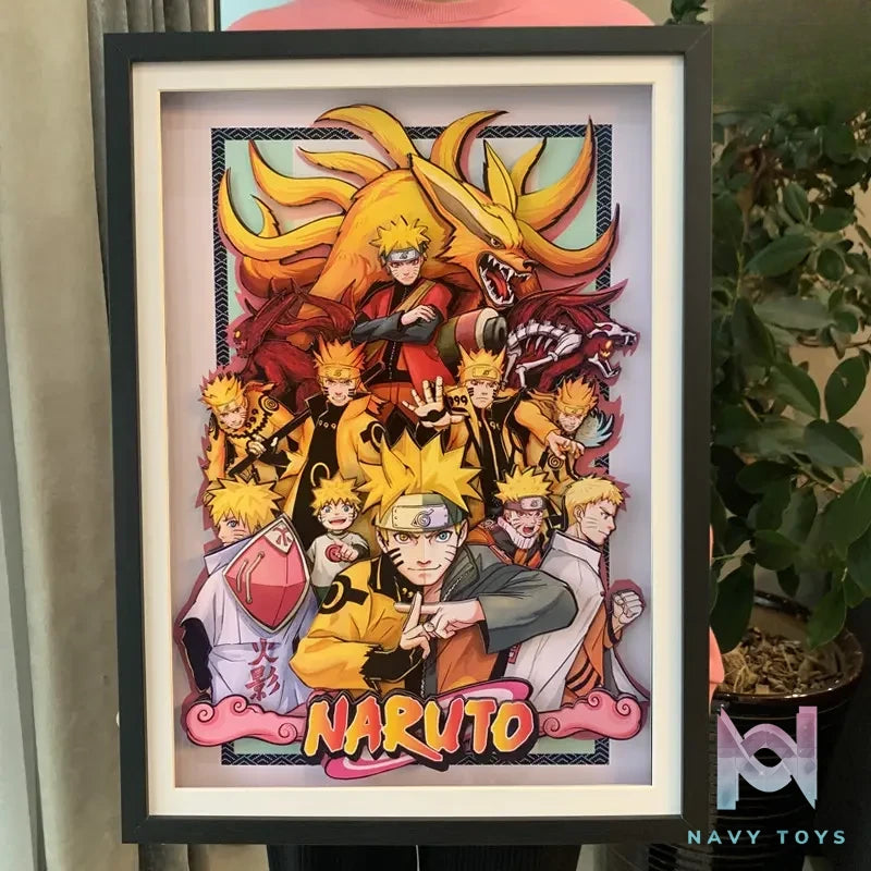 KALA HOME Studio – Uzumaki Naruto #01 3D Decorative Painting Naruto