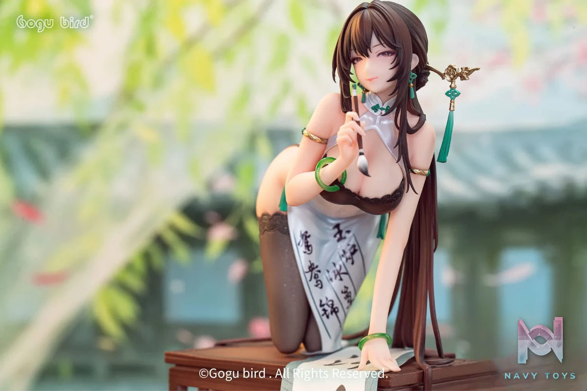 Gogu Bird – Calligraphy Maiden – Mo Wanqing 1/6 Figure (Licensed)