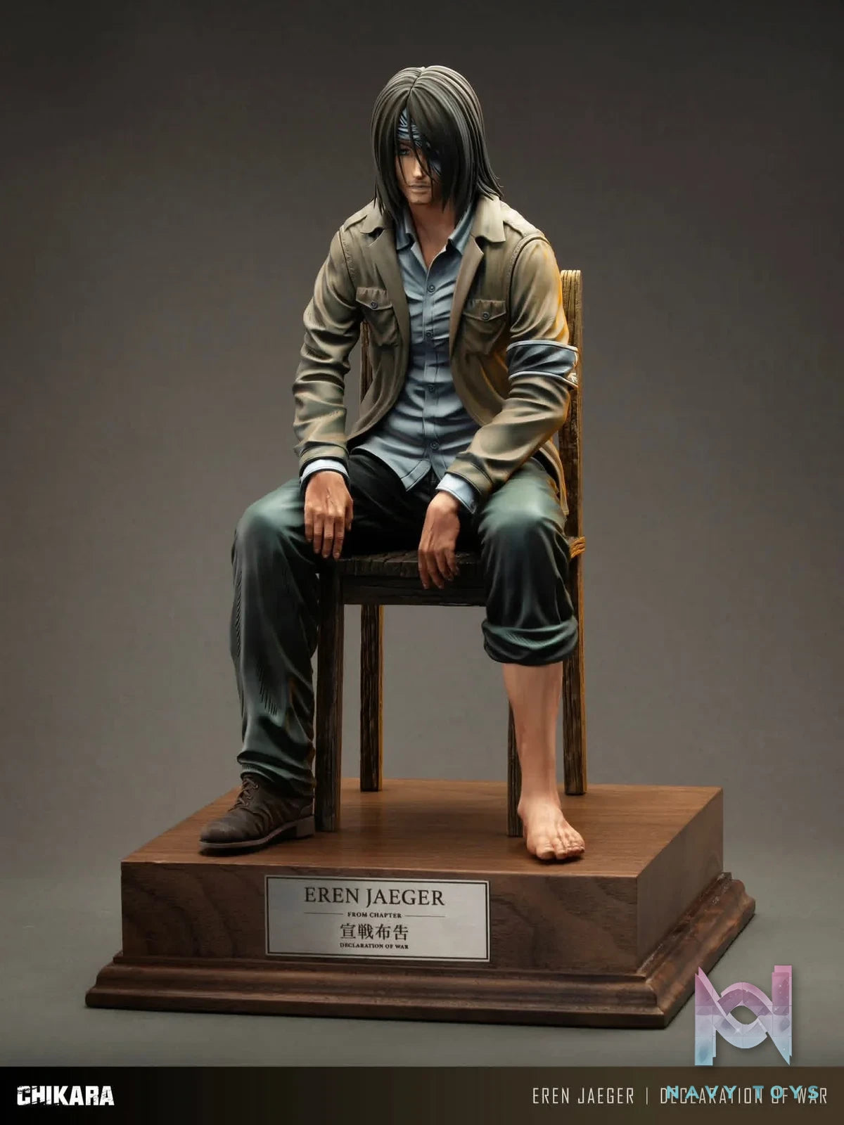 Eren Yeager resin statue Chikara Studio anime figure