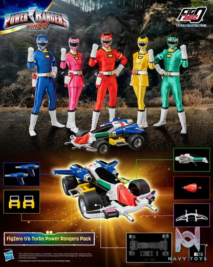 Threezero – Super Hero 1/6 Mighty Morphin Power Rangers Set 3Z08180W0 (Licensed)