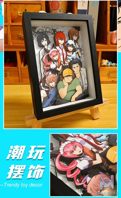 Yu Zhi Jiang Studio – Steins;Gate Multiple Characters 3D Decorative Painting Steins;Gate