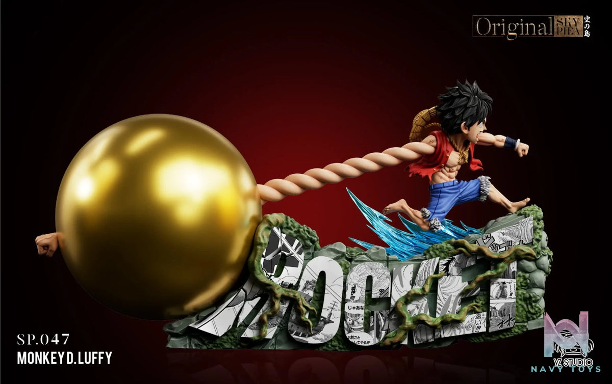 Yz Studio – One Piece Skypiea Arc 047 Golden Spinning Bomb Luffy
