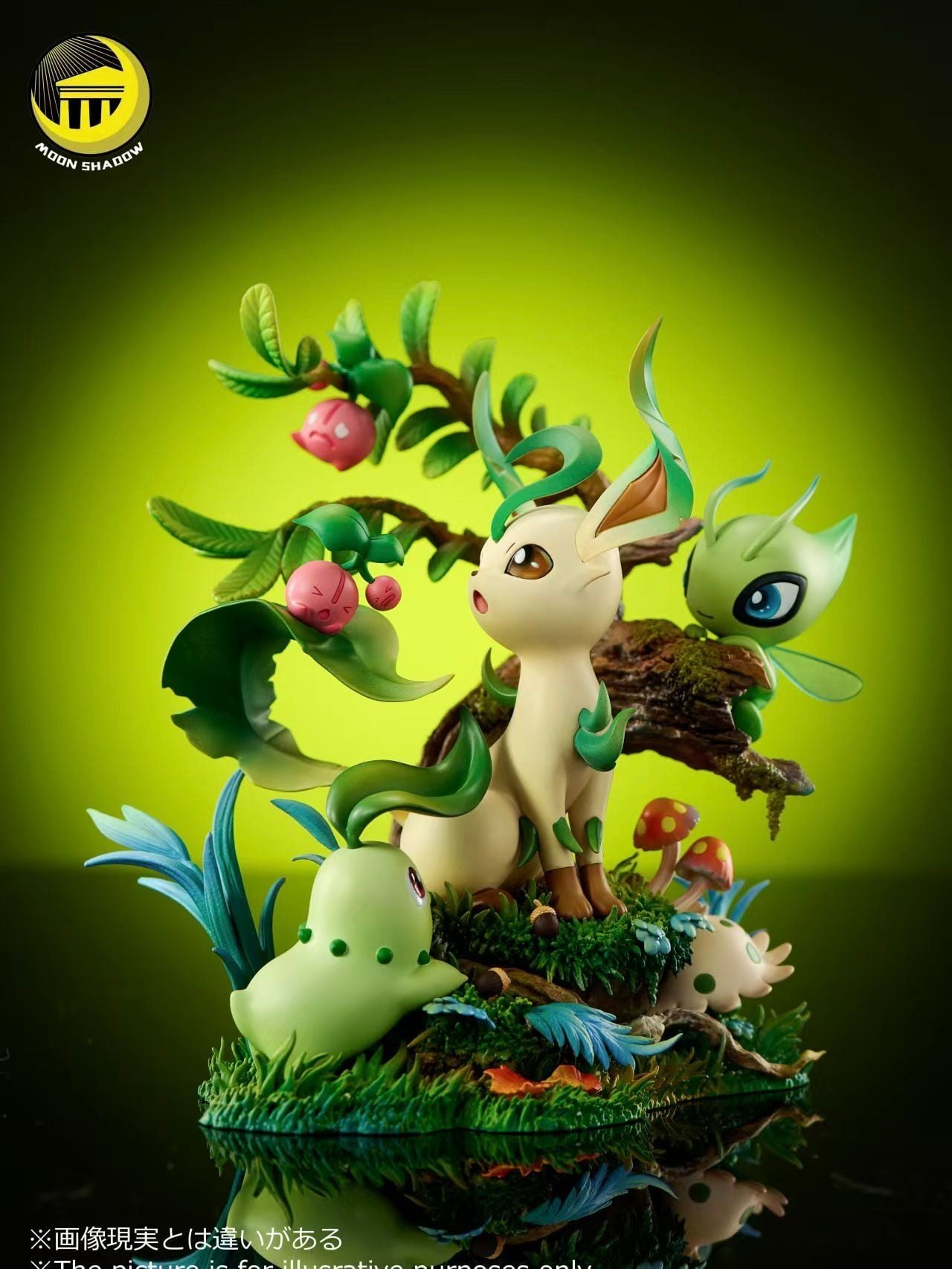Leafeon Group - Pokemon - Moon Shadow Studio resin statue Moon Shadow Studio anime figure