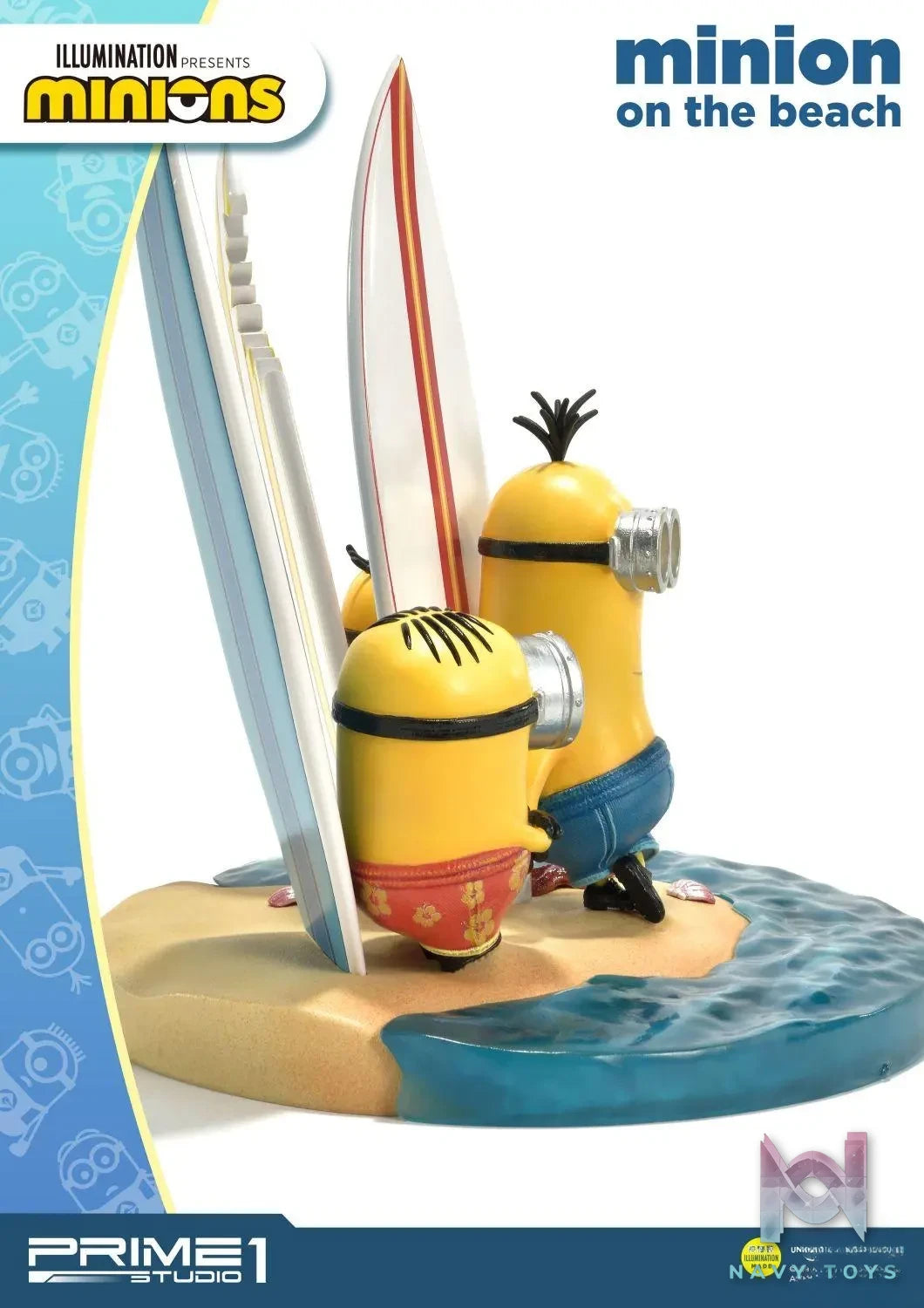Prime 1 Studio – Prime Collectible Figures Minion On The Beach PCFMINI-01(Licensed)