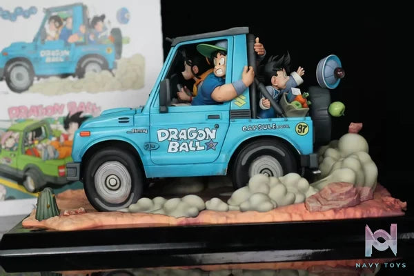 Duan Di Studio - Dragon Ball Son Goku & Chichi Grocery Car 1.0 resin statue Navy Toys anime figure