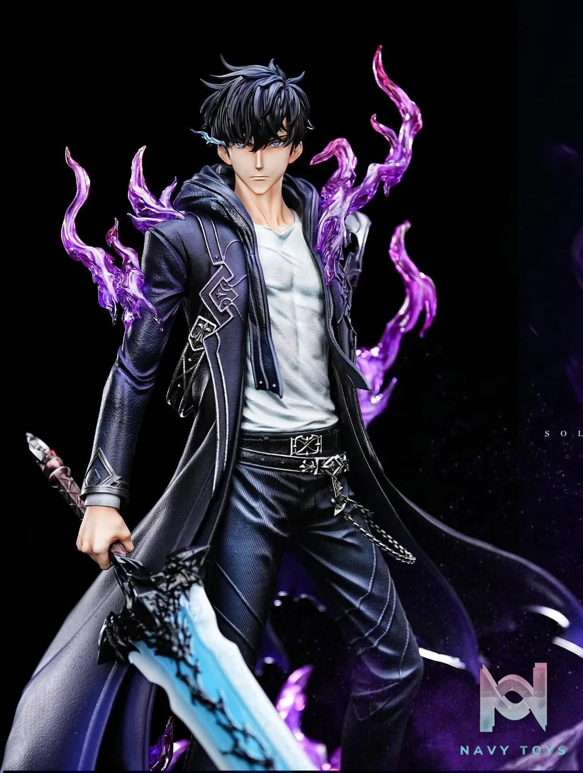 Shadow Monarch Sung Jin - Woo resin statue Game Over Studio anime figure