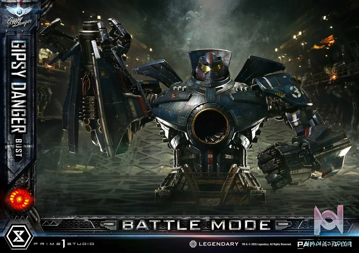 Prime 1 Studio – Life Size Bust Pacific Rim (Film) Gipsy Danger Battle Mode LSPACRIM-02 (Licensed)