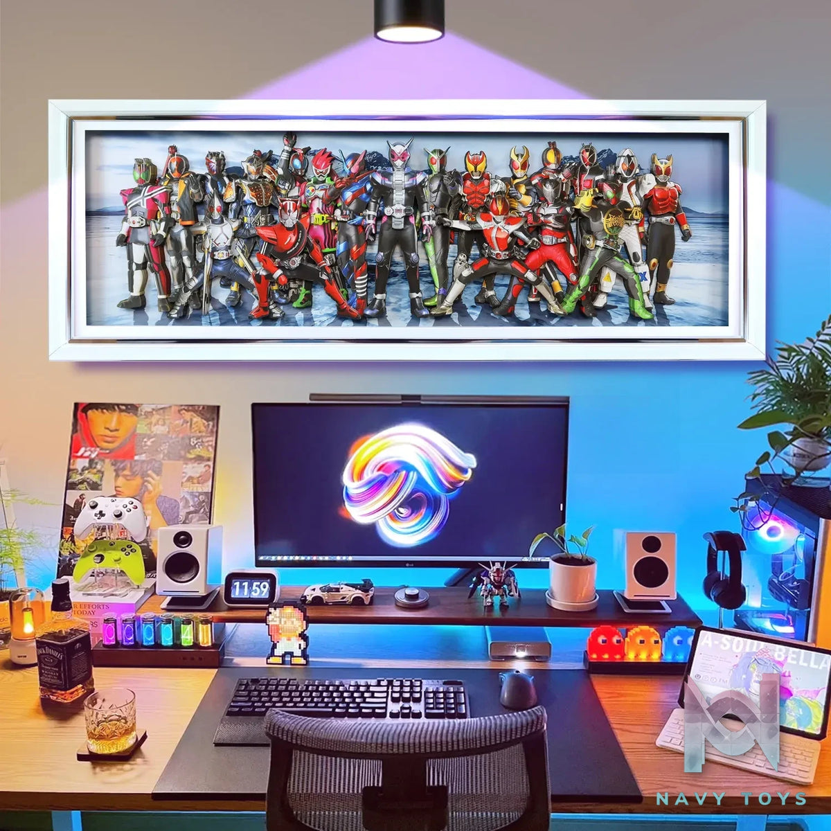 KALA HOME Studio – Kamen Rider Multiple Characters #02 3D Decorative Painting Kamen Rider