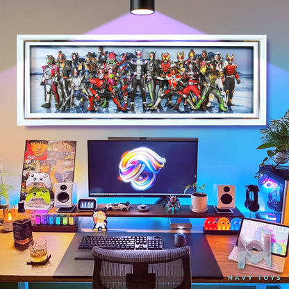 KALA HOME Studio – Kamen Rider Multiple Characters #02 3D Decorative Painting Kamen Rider