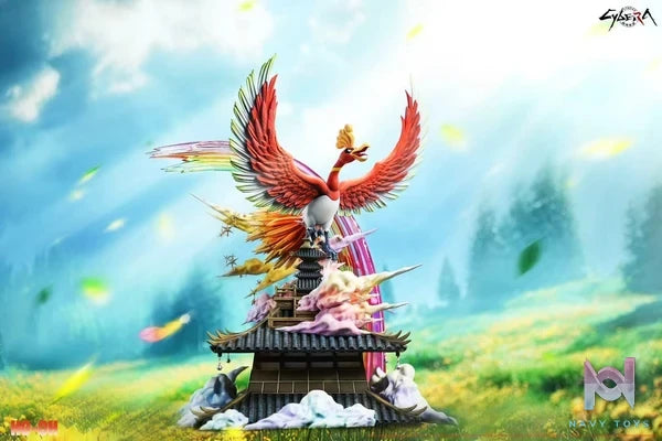 Cybera Studio - Ho Oh - Pokemon resin statue Cybera Studio anime figure
