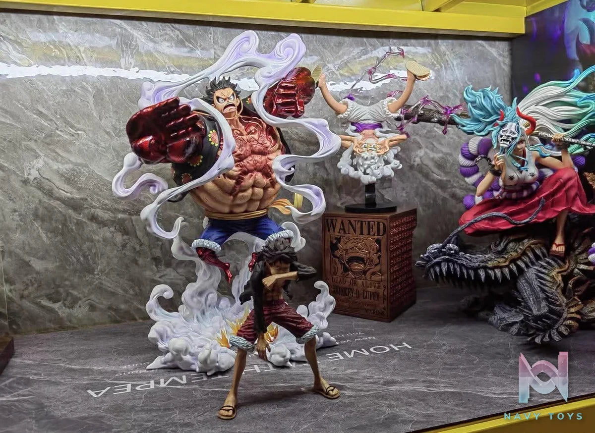 One Piece - Luffy Bounce Man - YYGK Studio resin statue Navy Toys anime figure