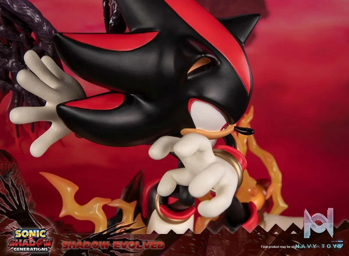 First 4 Figures Studio – Resin Collectible Sonic & Shadow Generations Shadow Evolved (Licensed)