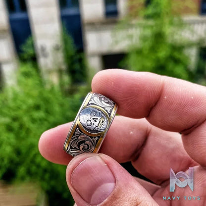 Raven Studio (silver jewelry) – Original “Judgment” Joker and Batman Ring Original
