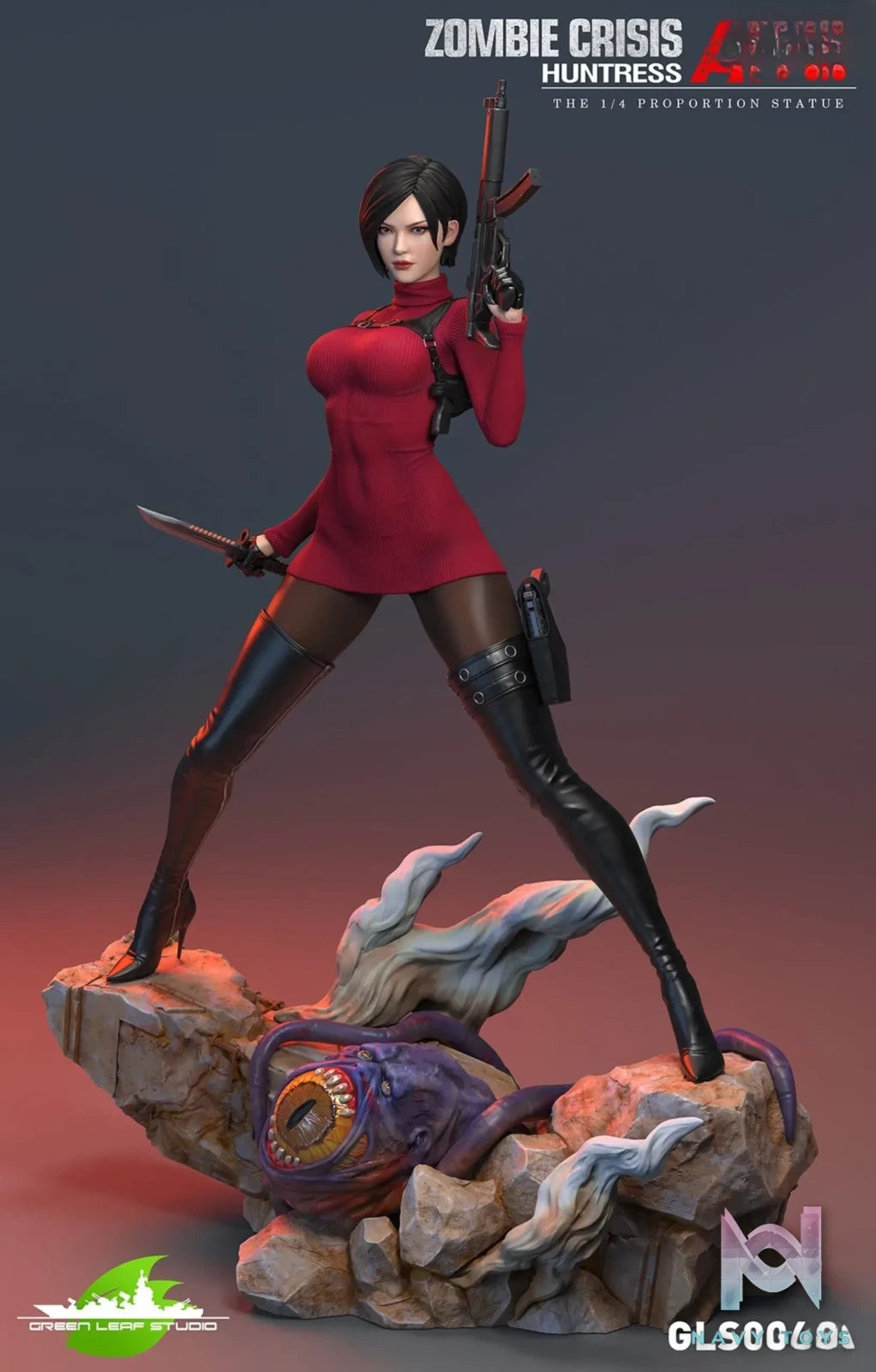 Green Leaf Studio – Zombie crisis 4 REMAKE – Huntress “AD” 3.0 statue