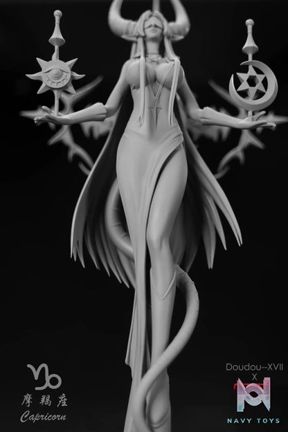 Gemhoo Made Studio – Original Zodiac signs series Capricornus Unpainted Figure (Licensed)
