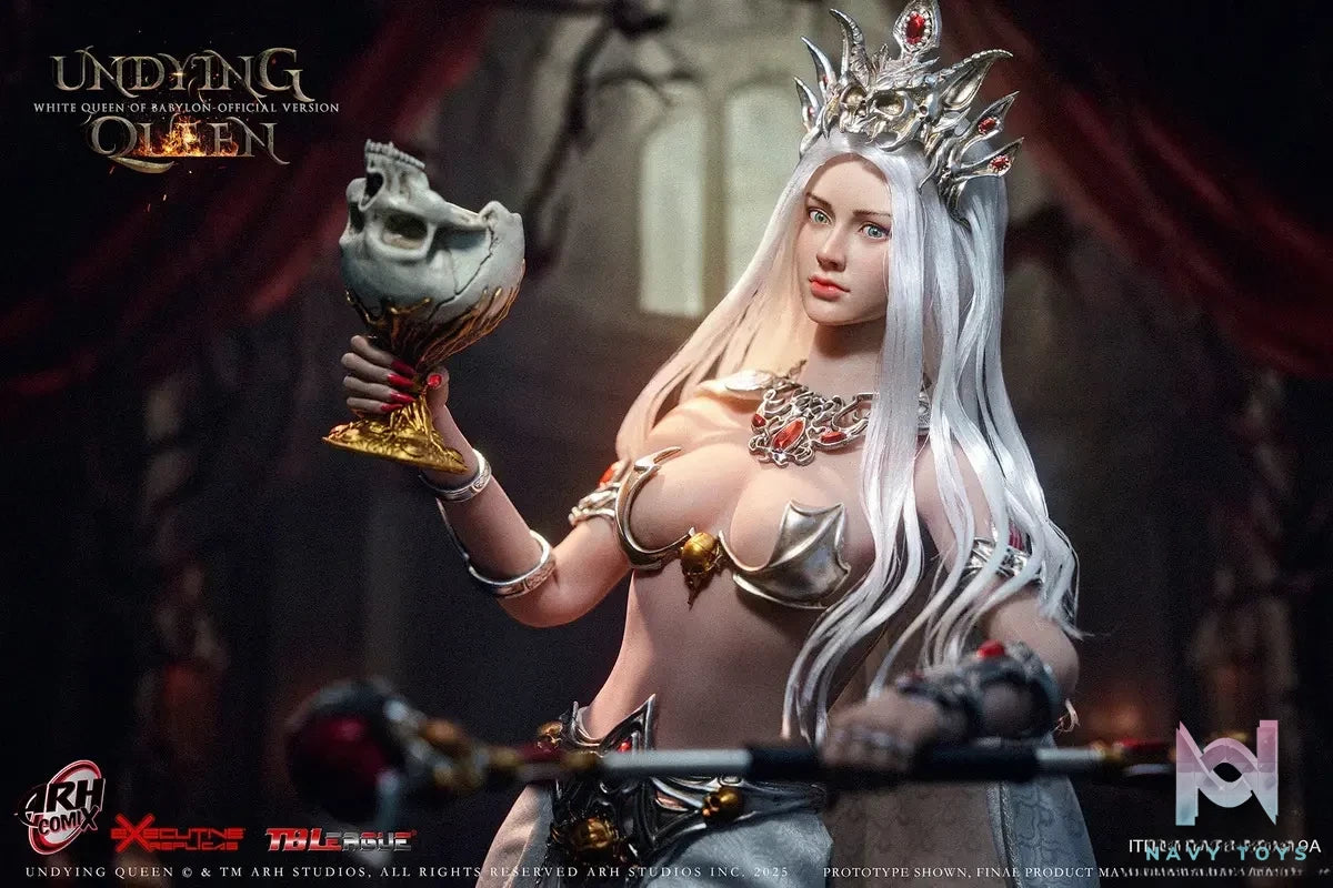 TBLeague – WHITE QUEEN OF BABYLON official version/variation version 1/6 Scale Action Figure PL2025-229A & PL2025-229B (Licensed)