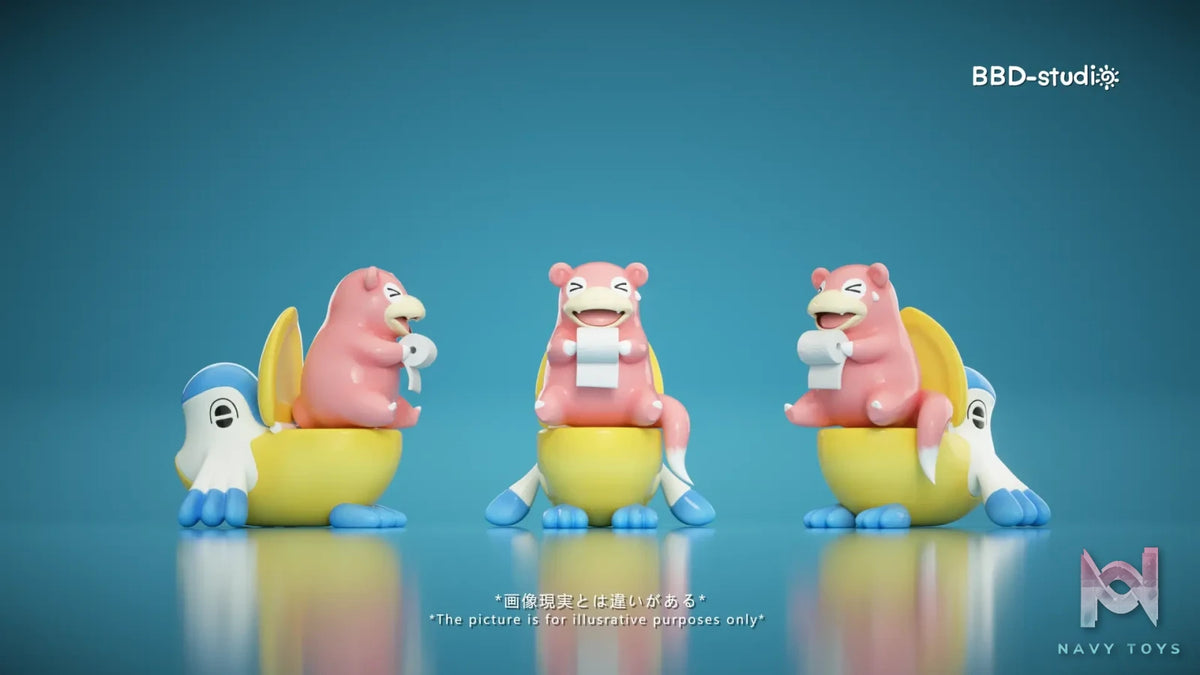 BBD Studio – Pokémon Toilet Slowpoke