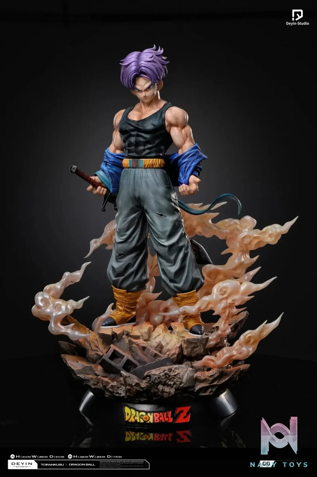 Deyin Studio - Dragon Ball Future Trunks resin statue Navy Toys anime figure