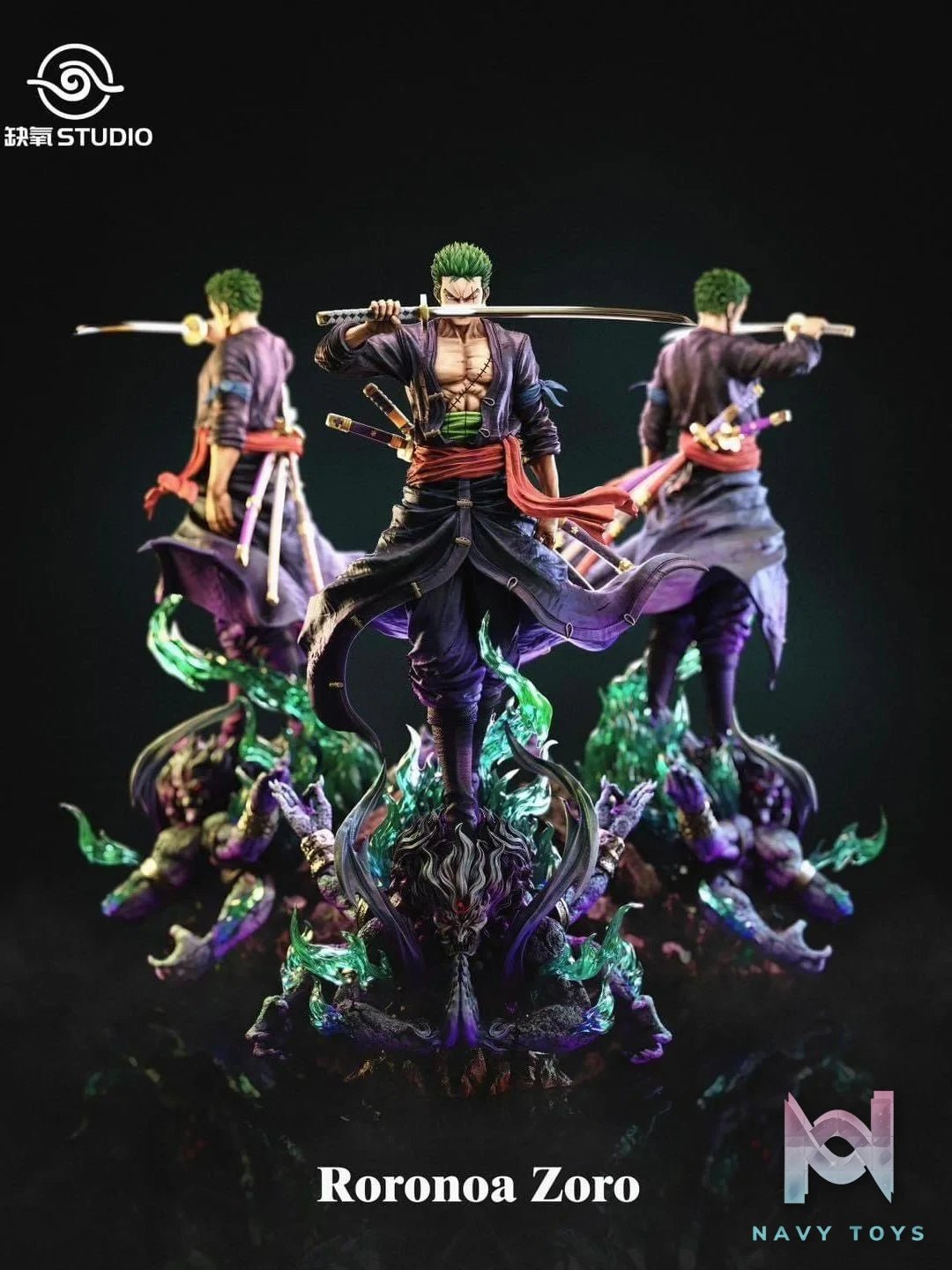 Roronoa Zoro - One Piece - QueYang Studio resin statue QueYang Studio anime figure