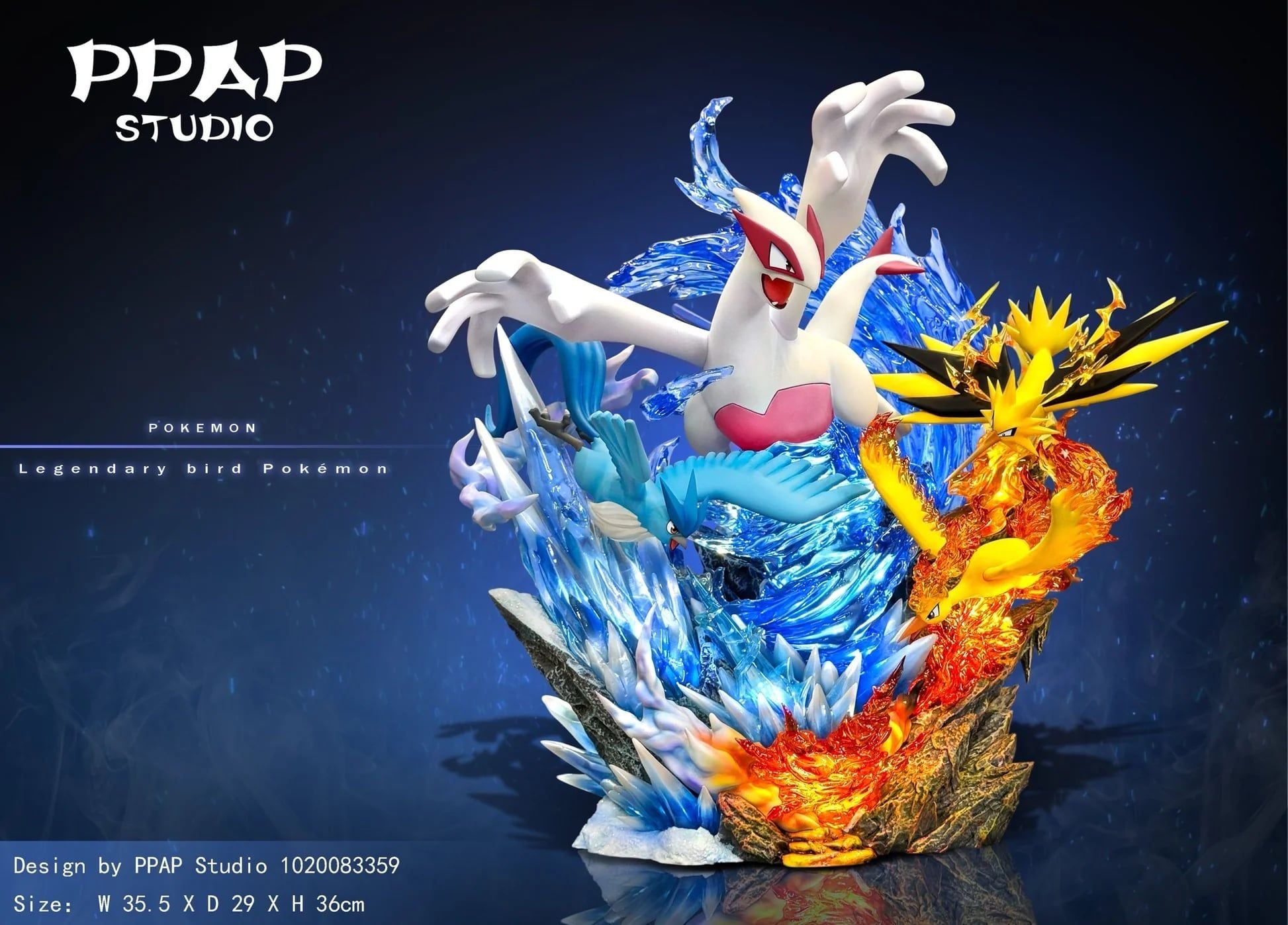 Lugia Legendary Birds - Pokemon - PPAP Studio resin statue PPAP Studio anime figure