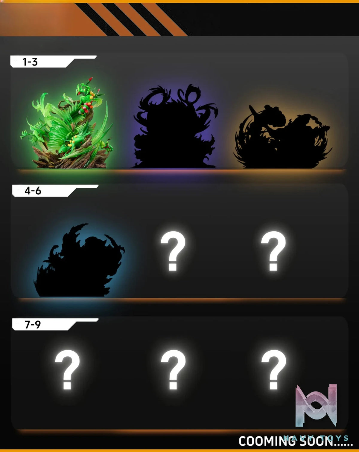 Sylph Studio – Evolution Series Sceptile Family Pokémon