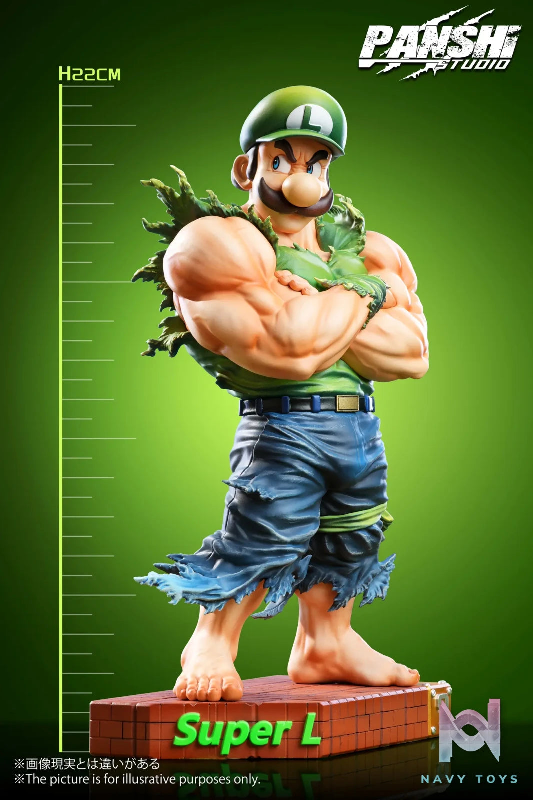 PAN SHI Studio – Super Mario Bros Mario & Luigi Muscle Brothers
