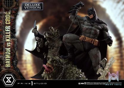 Prime 1 Studio – Ultimate Premium Masterline Batman (Comics) Batman Versus Killer Croc UPMDC-07 UPMDC-07DX UPMDC-07DXS (Licensed)