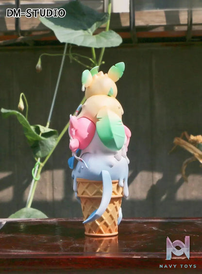 DM Studio – Pokémon Leafeon & Glaceon & Sylveon ice cream